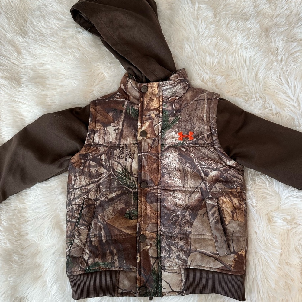 Under Armour Brown Camo Jacket